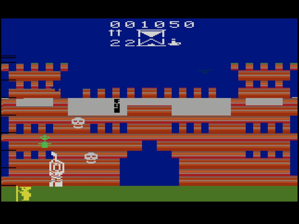 Gameplay of Ghost Manor for Atari 2600